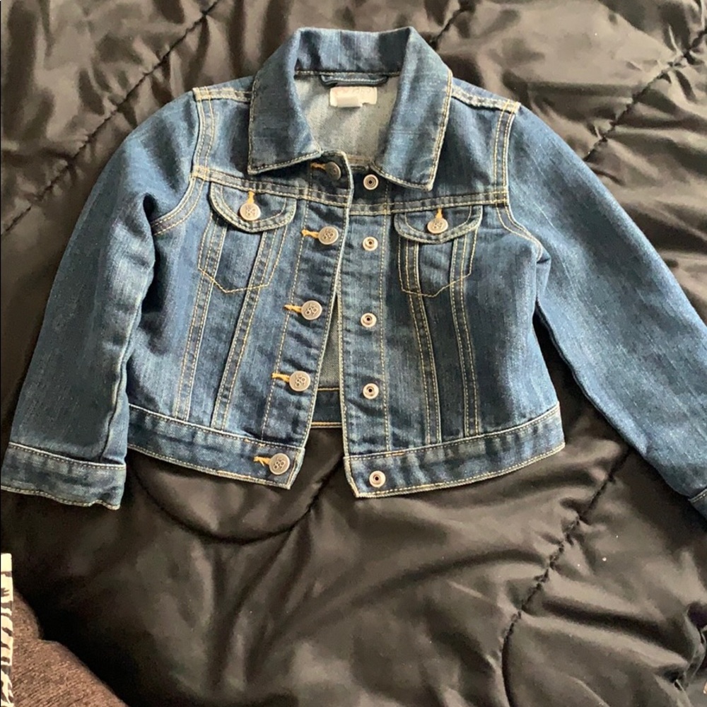 Black jean jacket